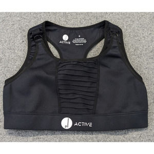 Preggo Leggings Active Nursing Sports Bra Size Medium Black NWOT